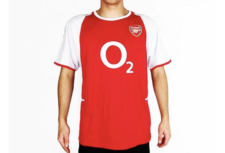 arsenal o2 jersey