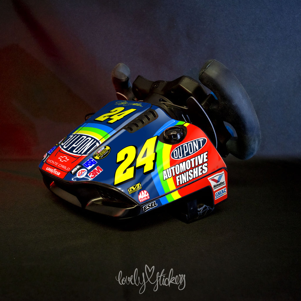 jeff gordon racing stripes car