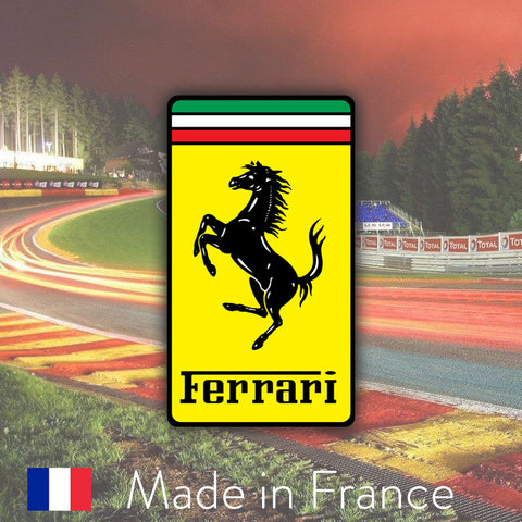 Stickers logo Ferrari-prix mini