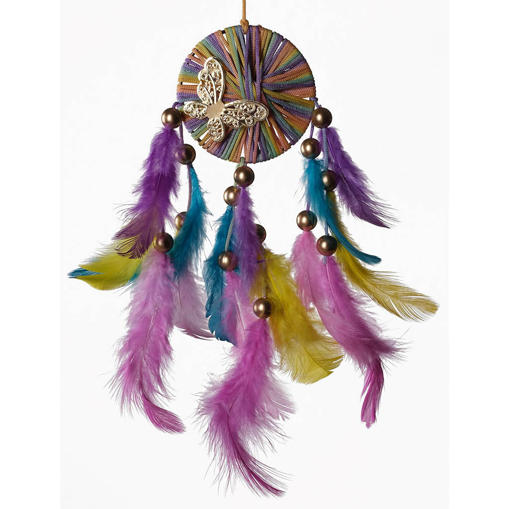 Blue Dream Catcher Hanging 4 inch - Southwest Indian Foundation