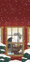 December 2023 Three Under the Rain Wallpaper Winter