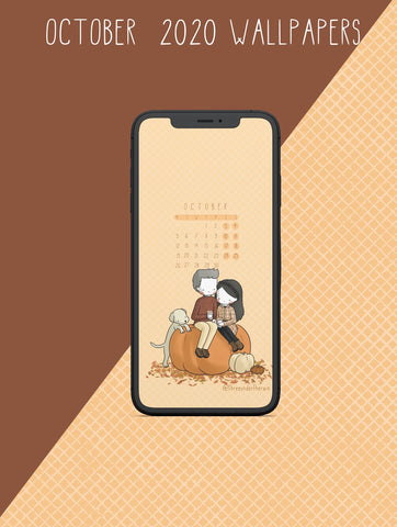 October 2020 Three Under the Rain wallpapers