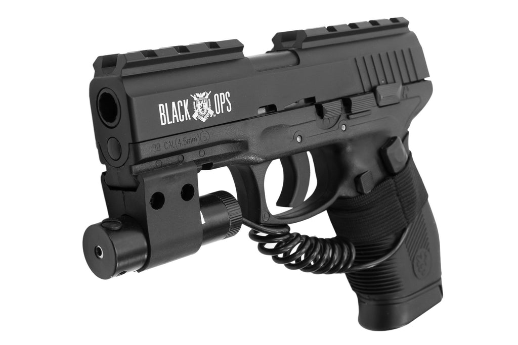 Black Ops Wolverine Co2 Bb Pistol With Laser Sight Barra Air Guns 