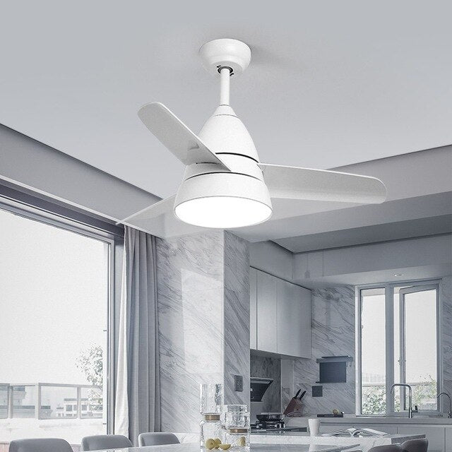 Led Ceiling Fan Lamp Lighting Remote Control For Living Room