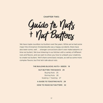 Nut Butter Cookbook