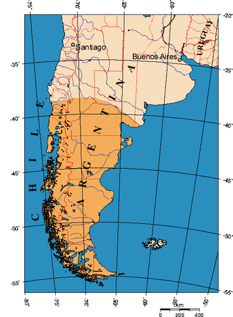 patagonia map