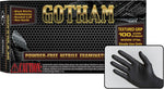 Gotham 4 Mil Powder Free Black Nitrile Exam Gloves, Case