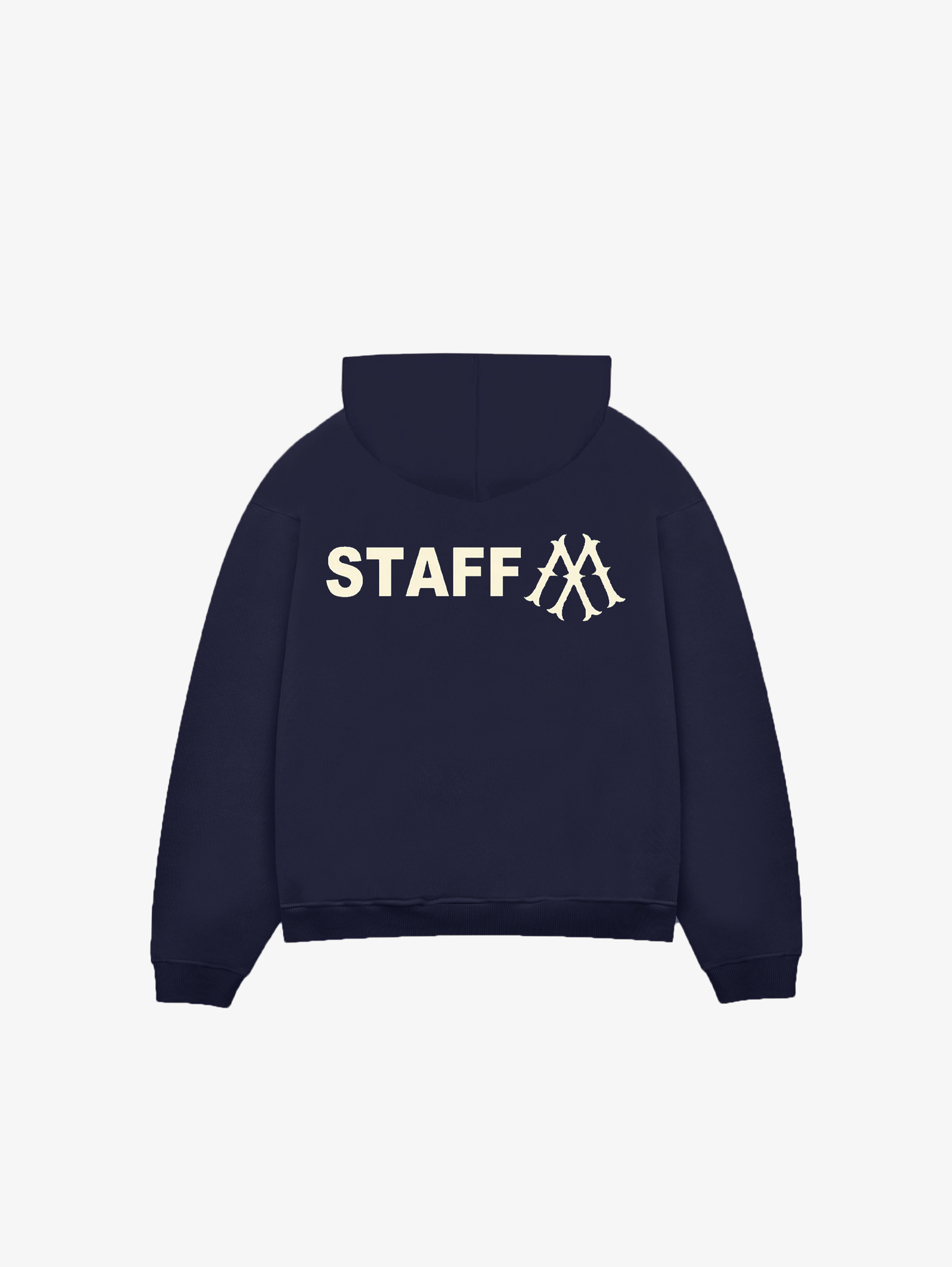 DARK BLUE HOODED "STAFF" - Mosquets product image