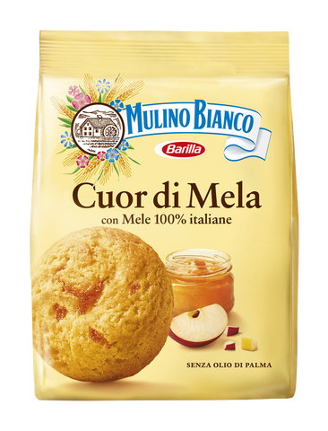 Mulino Bianco Biscuits Baiocchi fourrés à la Crème aux Noisettes et au Cacao