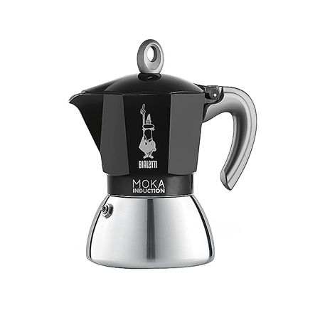 Cordelia Grazen Lauw Bialetti Moka Induction Black Espresso Maker 4 cups – Tavola Italian Market