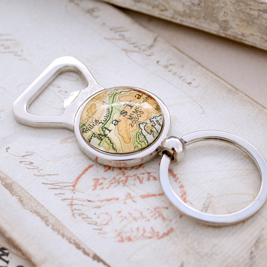 Personalised Wine Glass Charms With Custom Map Location, Personalized Gifts  for Hostess 