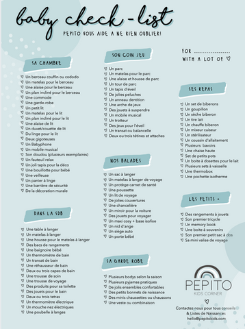 La liste de naissance BabyKid