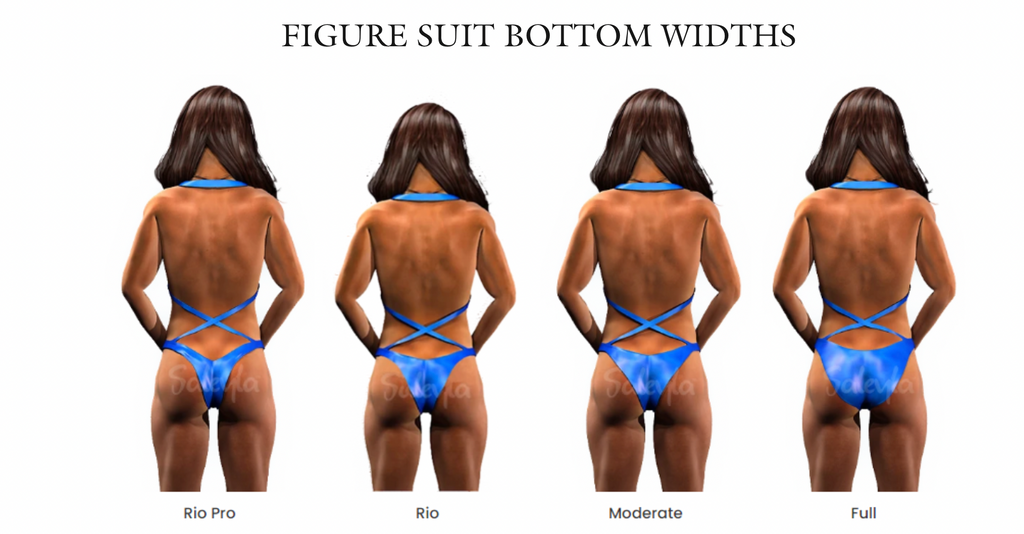 Figure Competition Suit Bottom