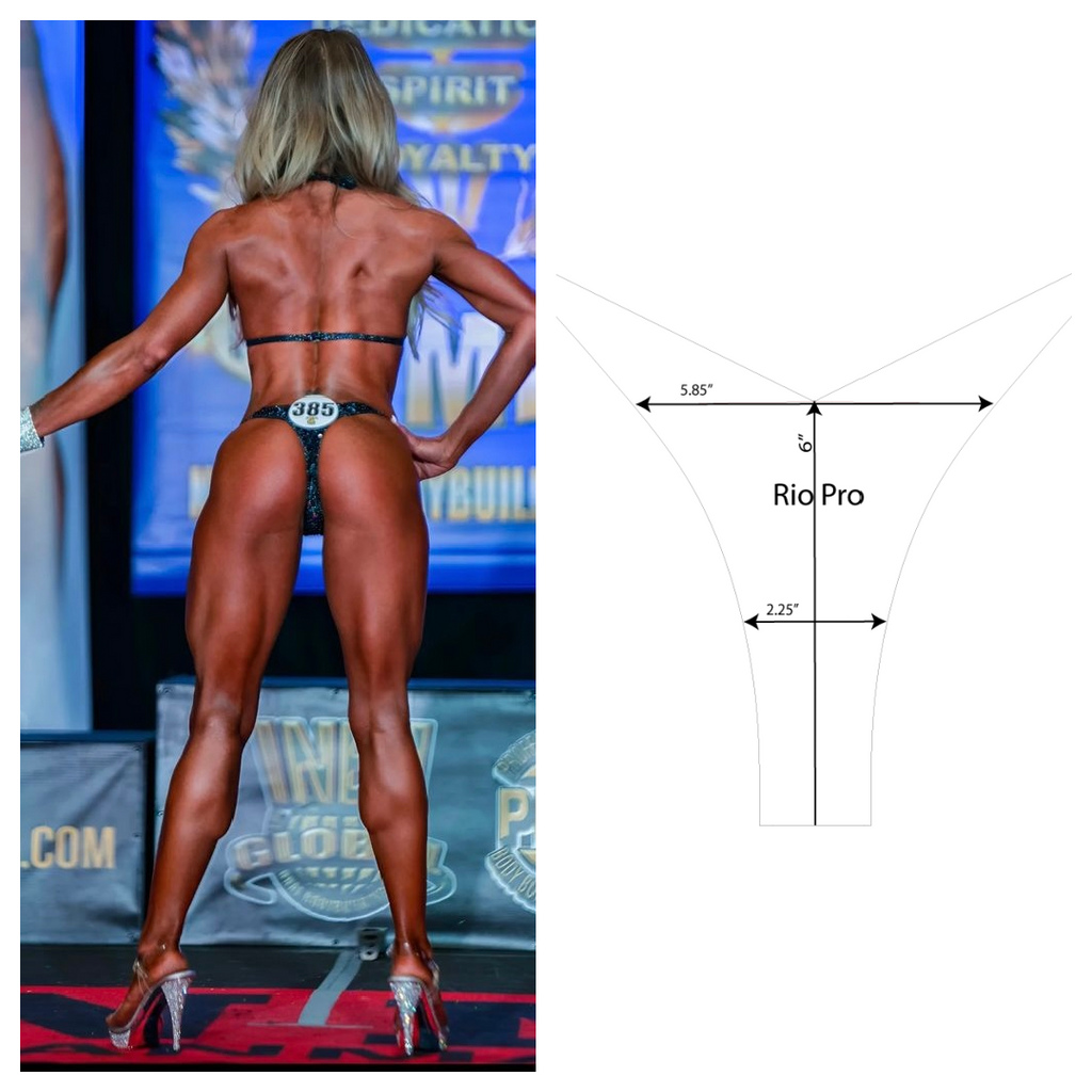 Rio Pro Competition Bikini Bottom Cut