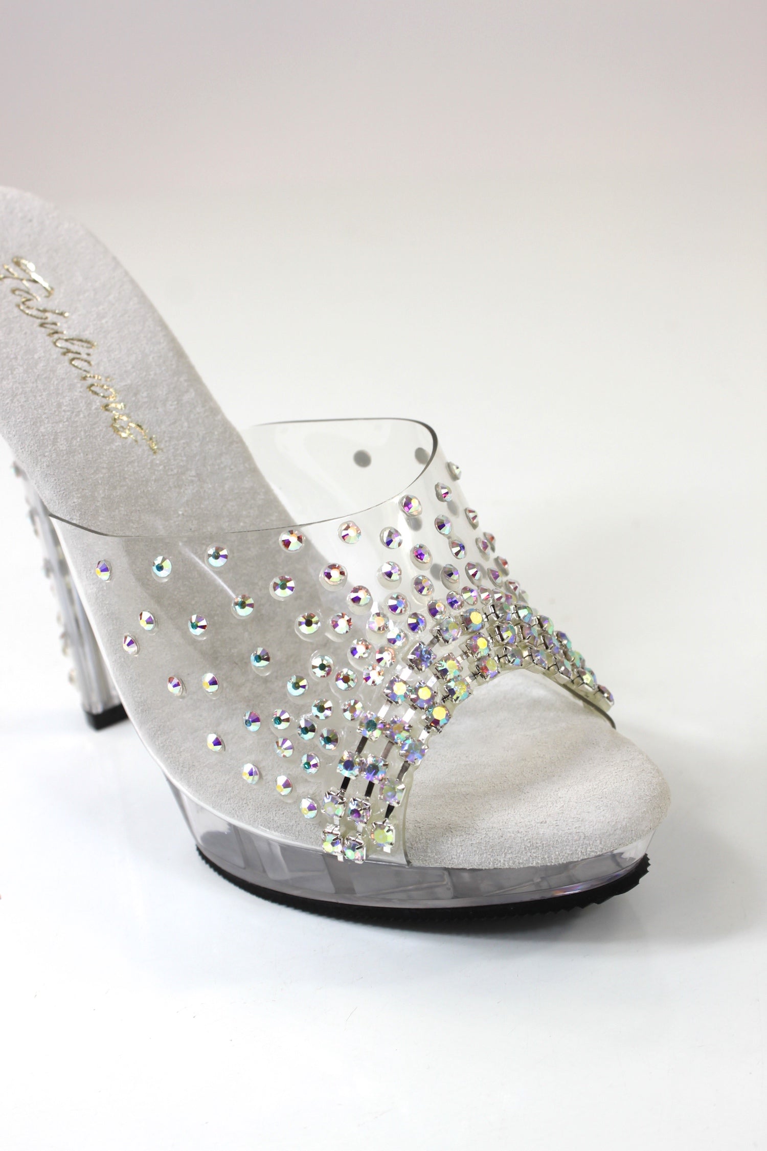 Crystal AB Rhinestone Shoes | Saleyla