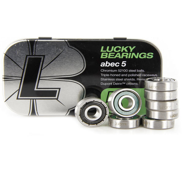 Lucky Abec 5 Skateboard Bearings