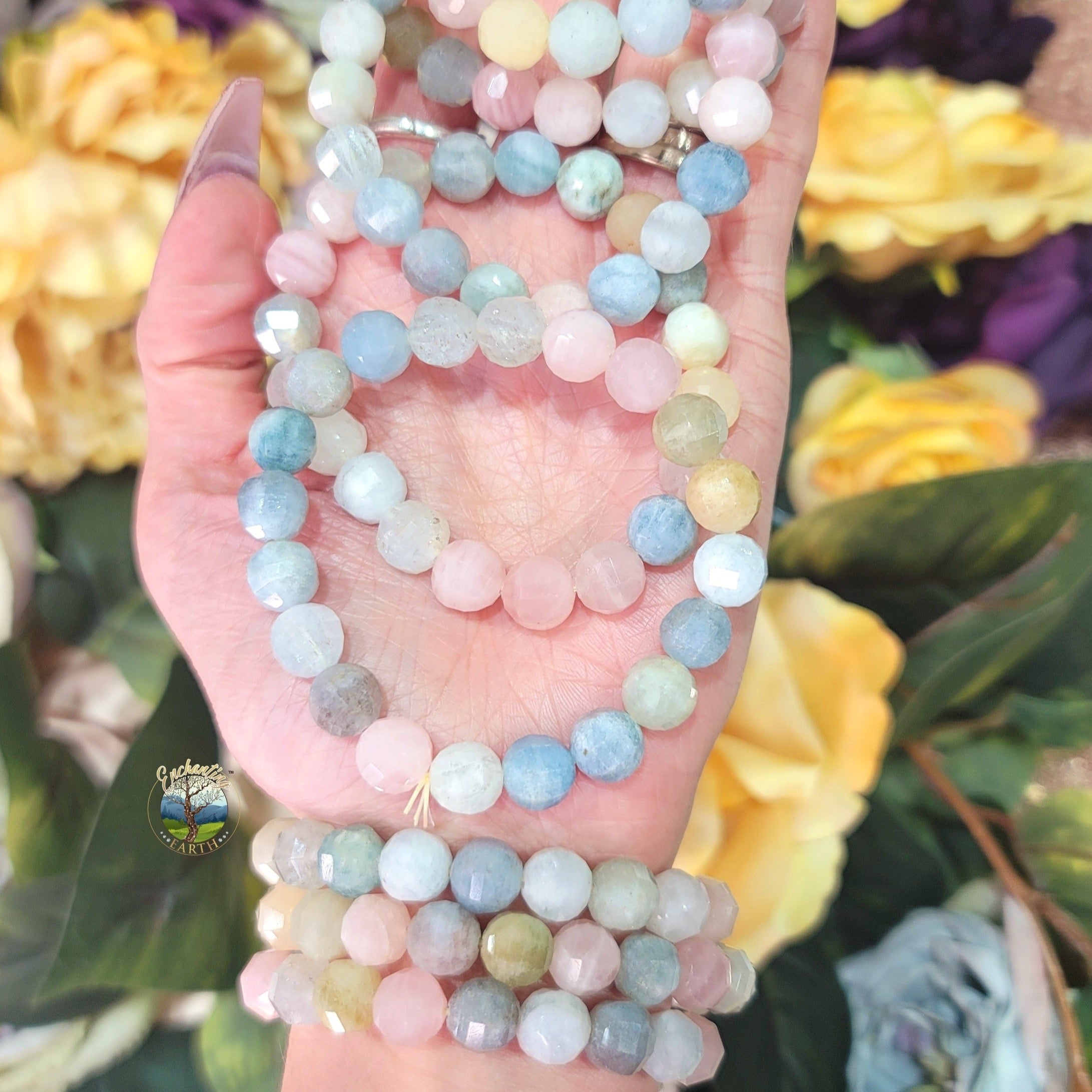 Peace & Tranquility Bracelet (8mm beads) – Love N' Lava Designs