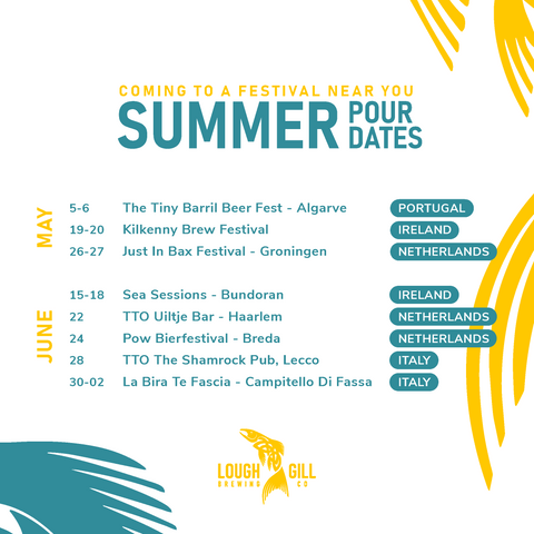 poster summer festival pour dates