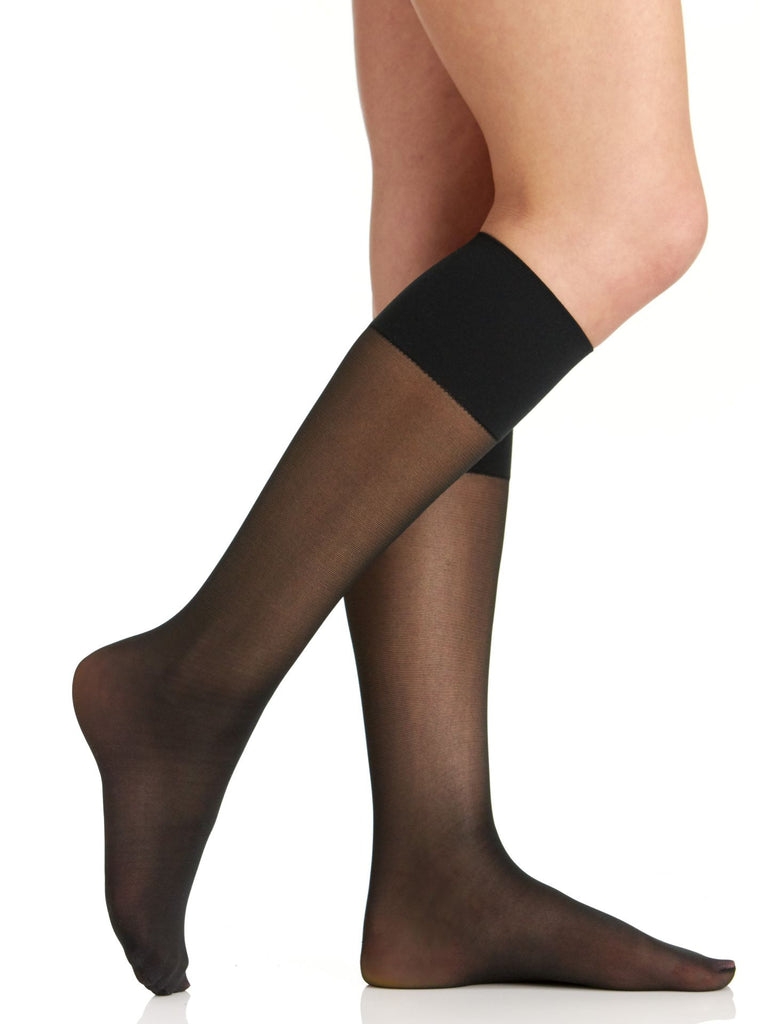 Natori Womens Dotted Net Trouser Socks 2Pack