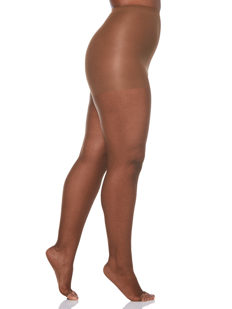 City Cable Silky Sheer Control Top Pantyhose With Sandalfoot Toe- 8028 –  Berkshire