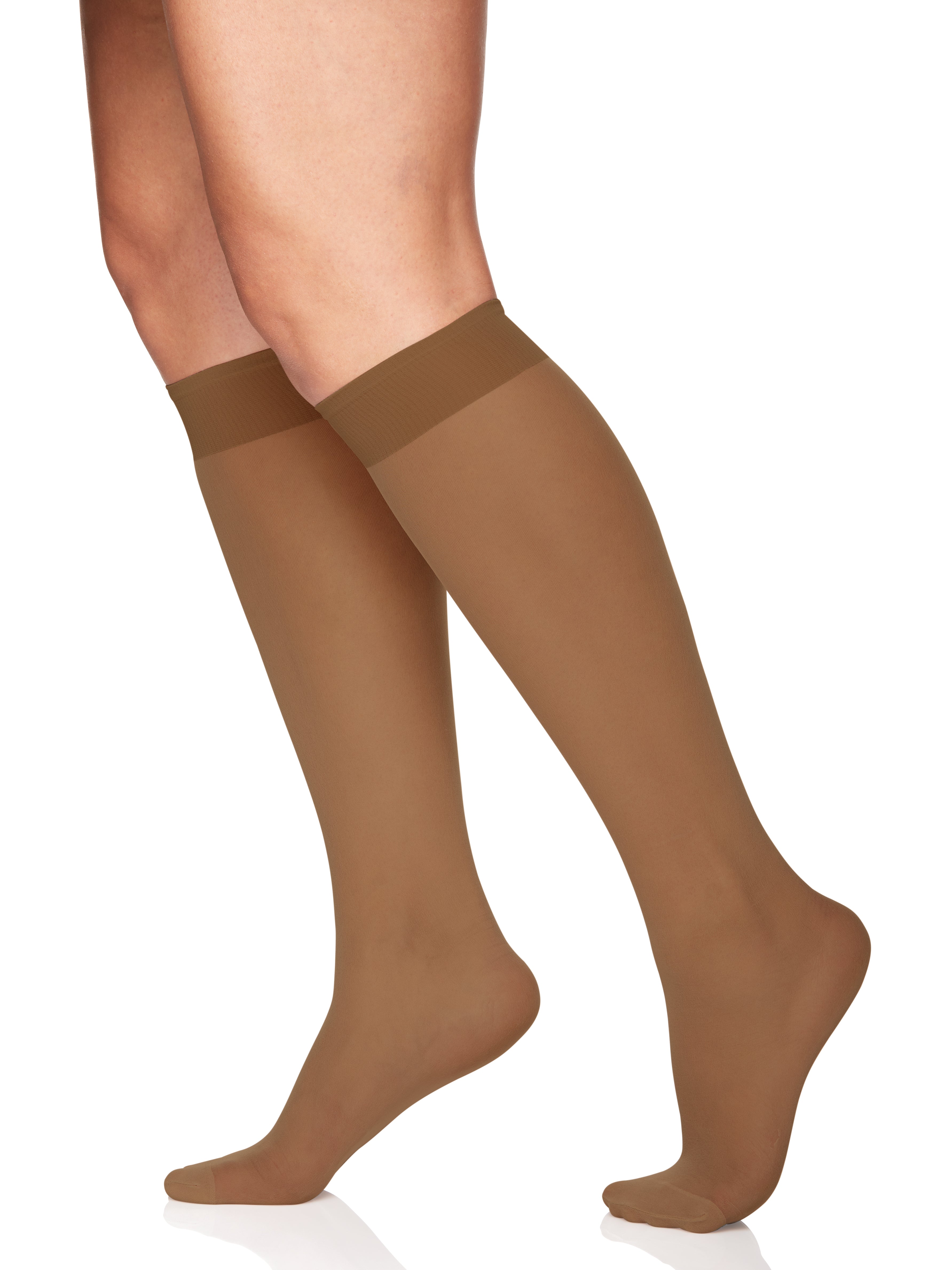 Berkshire Queen All Day Sheer Knee High Stocking Reinforced Toe 6451