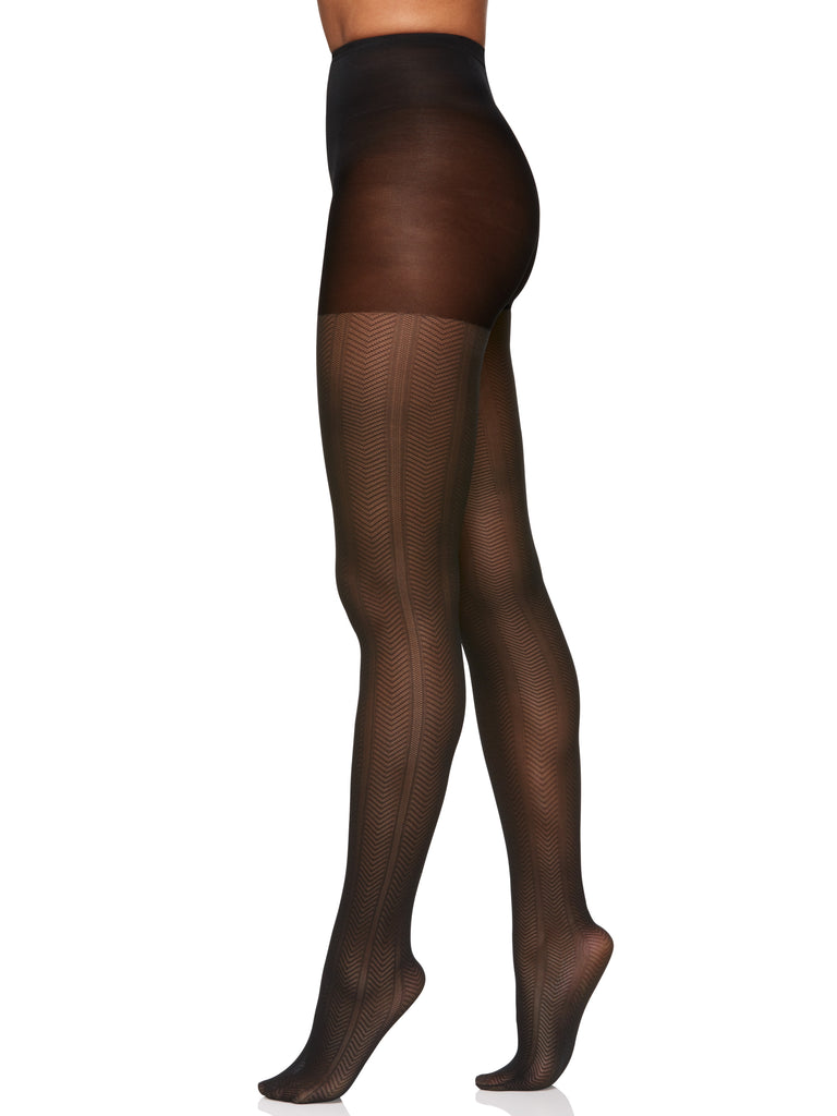 Berkshire Sheer Plaid Non-Control Top Tights & Reviews