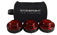 Load image into Gallery viewer, @ Stonepoint Emergency LED Road Flare Kit – Set of 3 LED Roadside Beacons