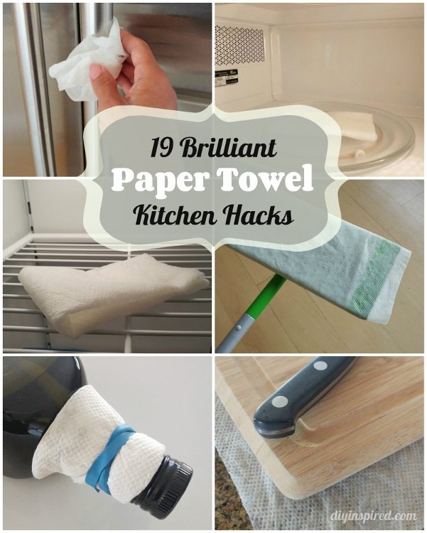 Kitchen Hacks - 19 Great Uses For Paper Towels – Cleaning Hub Centurion ...