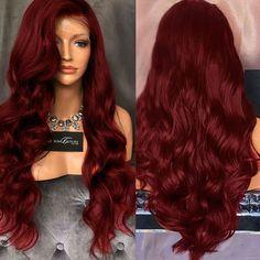Red To Blonde Ombre Red Synthetic Lace Front Wig Red White And Blue Afro Wig Dark Reddish Brown Hair Red Ombre Bob Bright Red Hair Dye Permanent