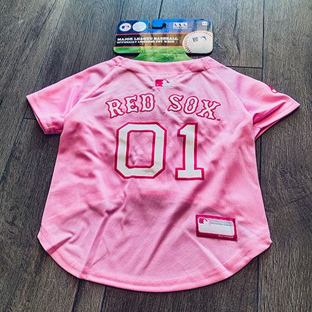 red sox pink jersey