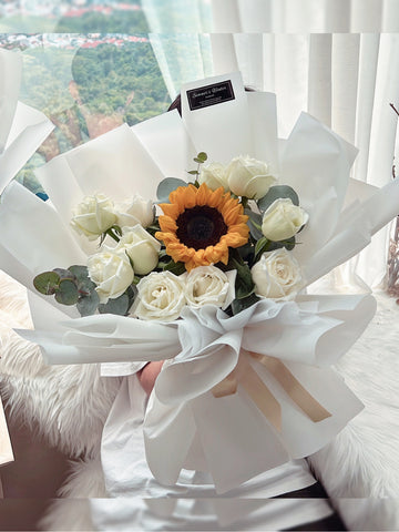 Sunny Days Get Well Soon Bouquet by Baezas Flowers and Decorations