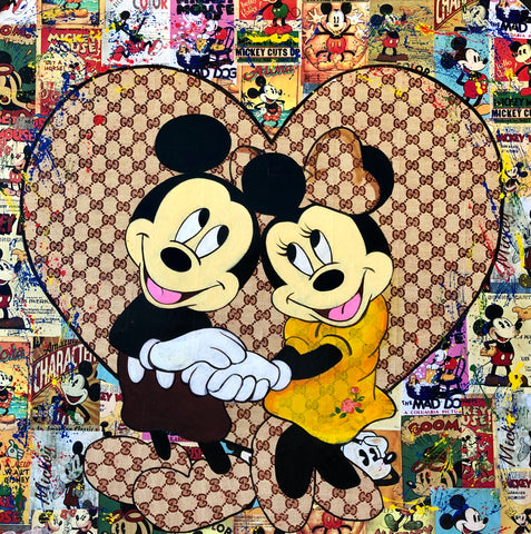 Mickey & Minnie – Elena Bulatova Fine Art