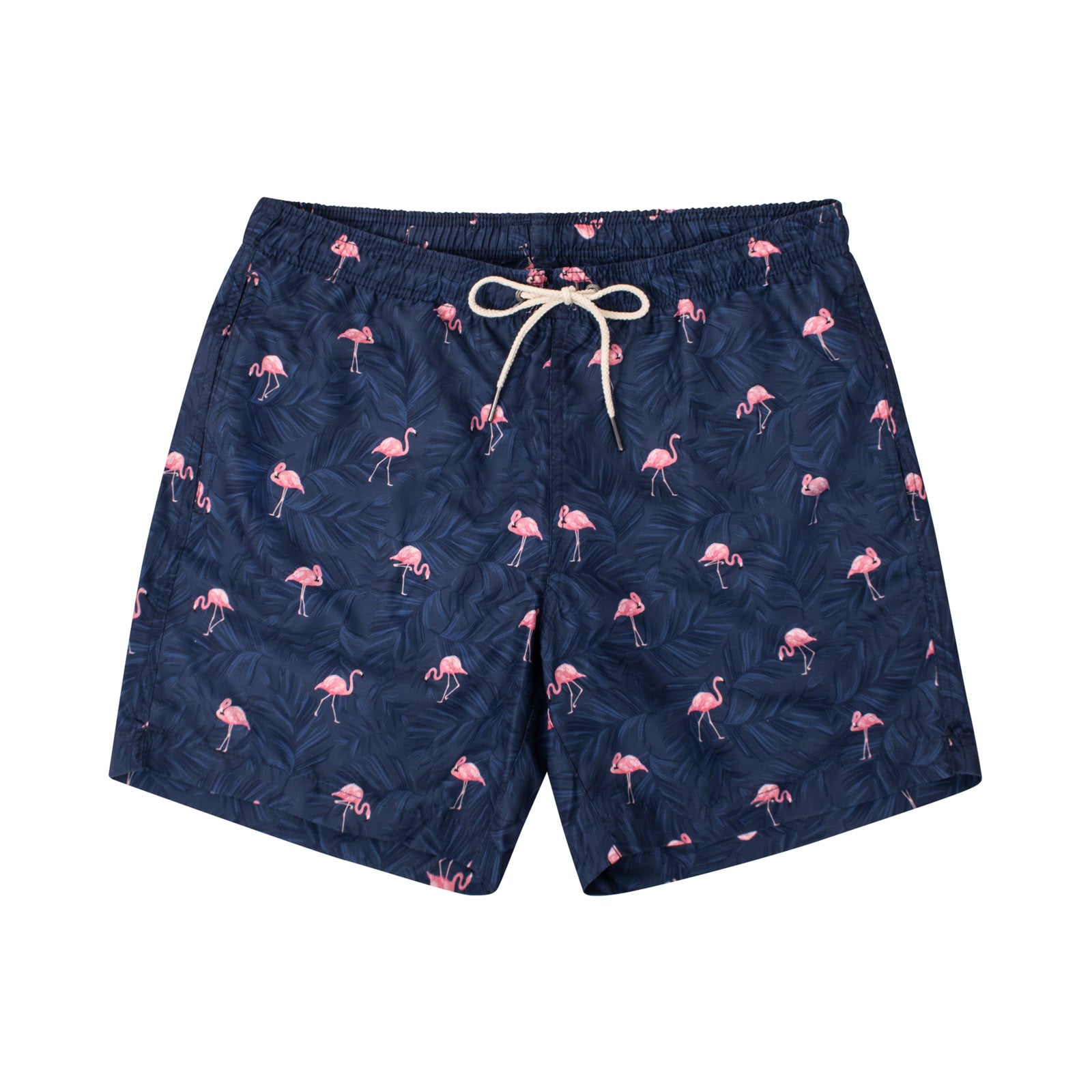 Bass Fish Mens Swim Trunks - Tropical Swimming Trunk for Men