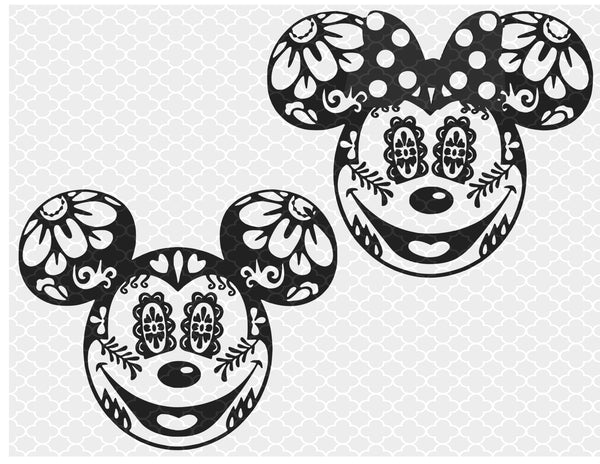 Free Free 90 Disney Princess Sugar Skull Svg SVG PNG EPS DXF File