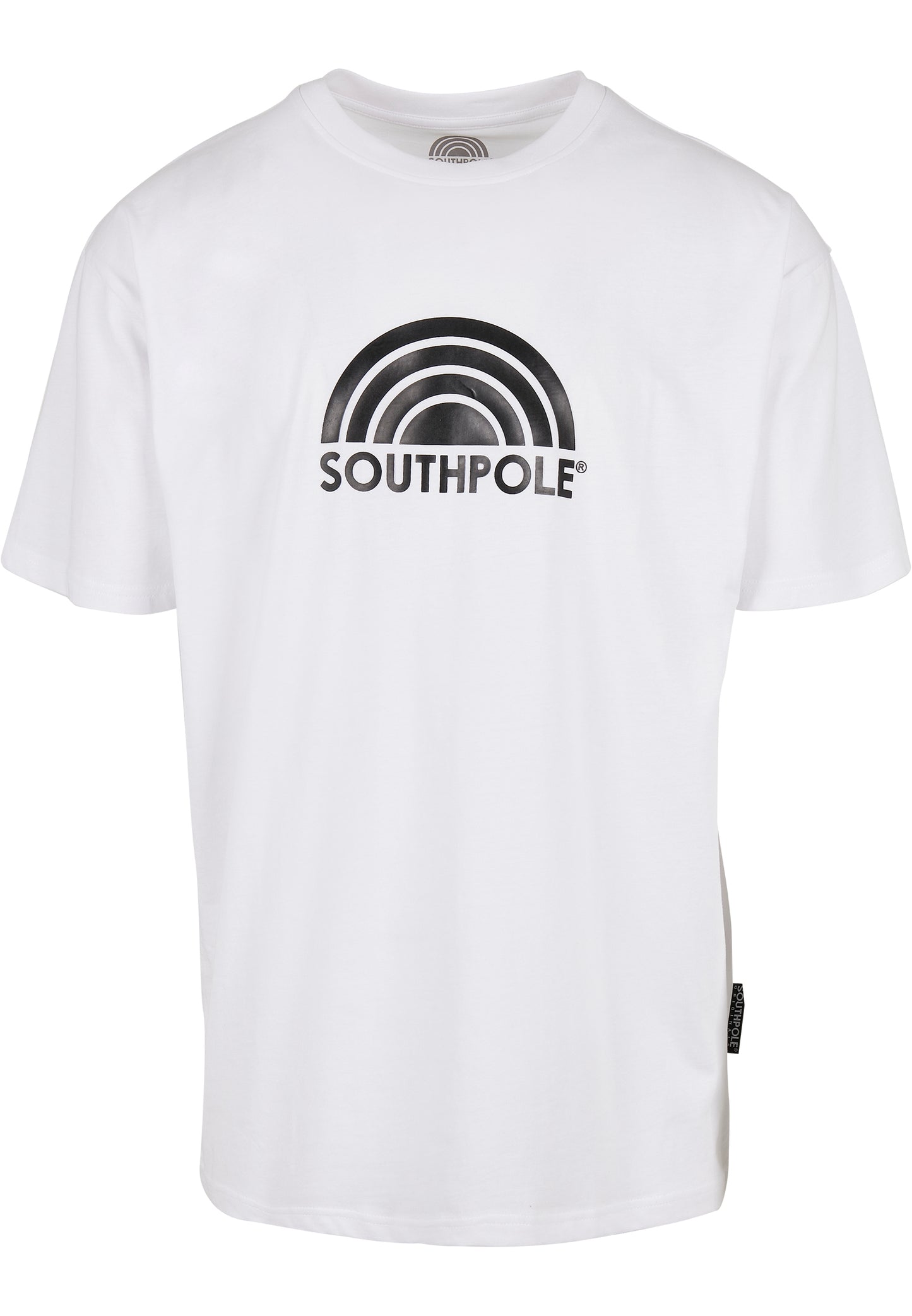 Southpole Logo T-Shirt in Weiß
