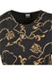 Urban Classics Damen AOP Luxury Print Short Oversized T-Shirt