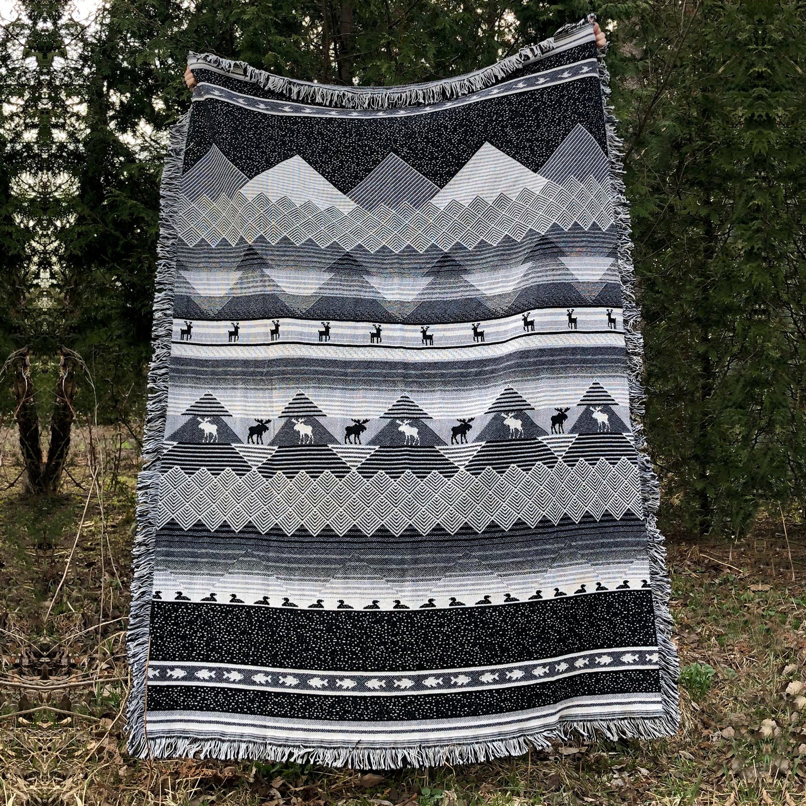 Spruce Moose Classic Woven Blanket