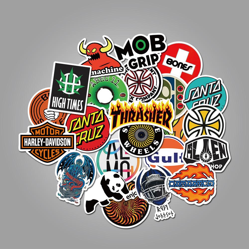 bike brand stickers