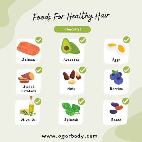 foods for healthy hair