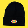 Rainbow Eye Beanie