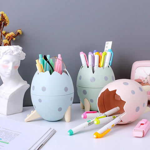 Kawaii Dinosaur Egg Shape Multipurpose Holder