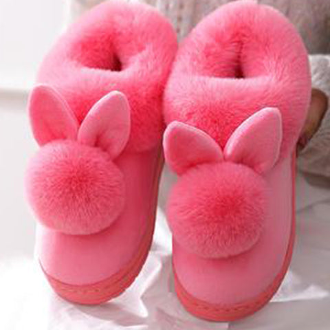Kawaii fluffy slippers