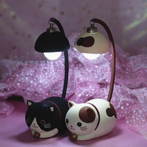 Kawaii cat table light