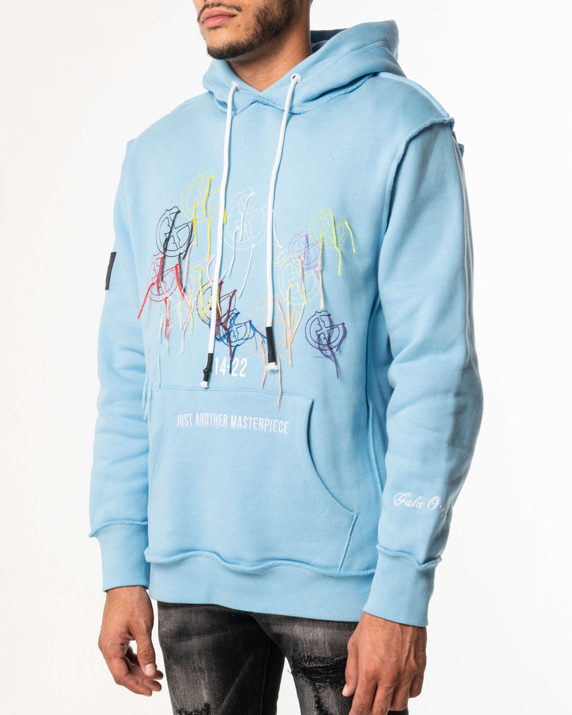 UNTITLED HOODIE (BABY BLUE) – Gala Original