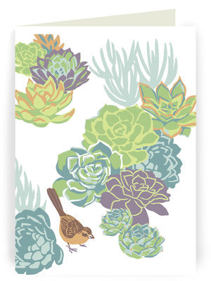 Cacti + Succulents - Six Image Notecard Set