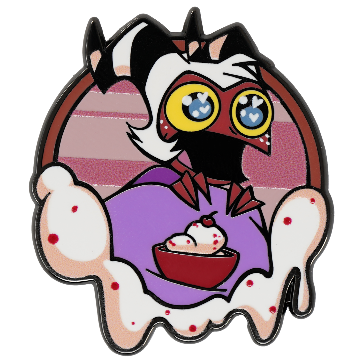 Blanket Moxxie Enamel Pin