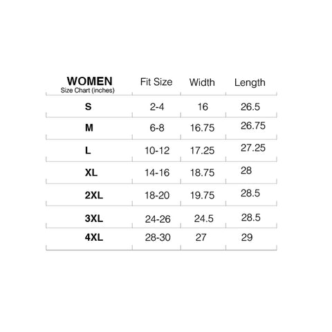 T-Shirt Sizing Chart | Shark Robot