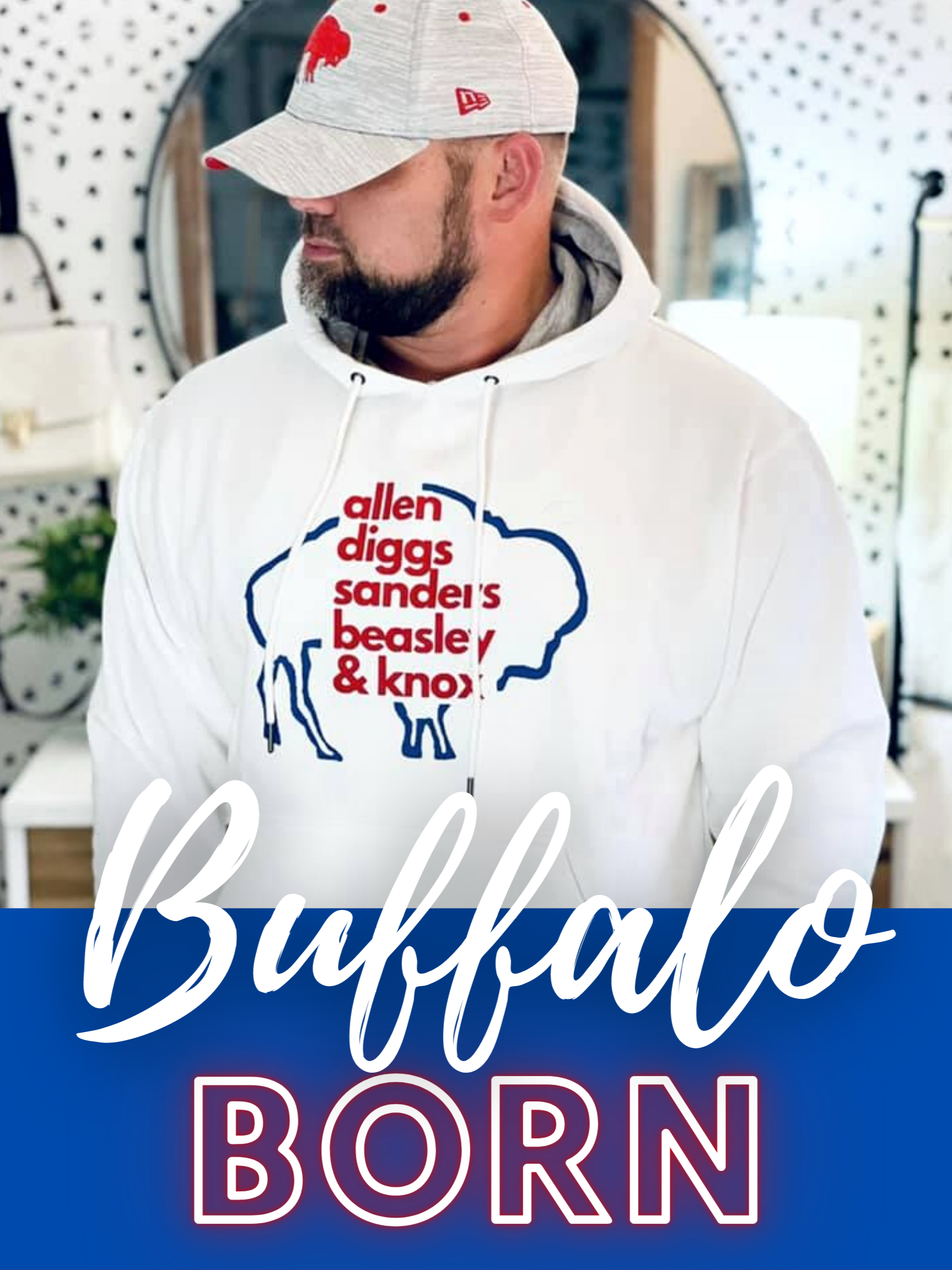 Let's Go Buffalo Red Crewneck Sweatshirt || Buffalo Bills, Football,Bills  Mafia,Buffalo Sweatshirt,716,Allen,Diggs,Buffalo