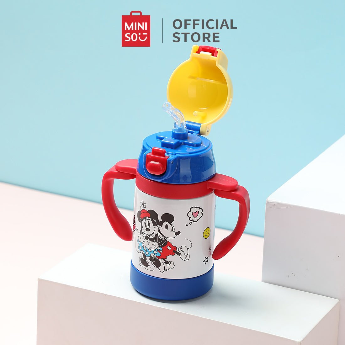 MINISO Sanrio Water Cup Tumbler Thermal Mug Mini-Portable Cup 304 Stainless  Steel – Buy Taiwan Online