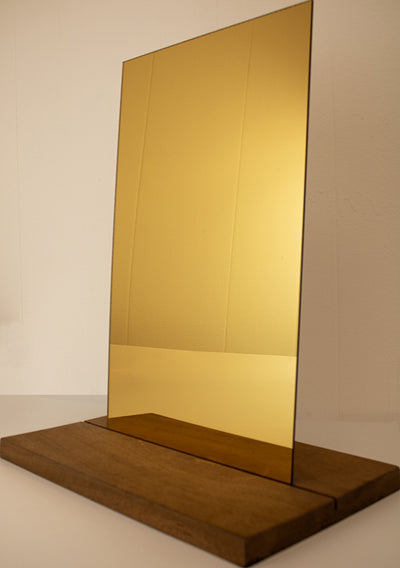 1/8 Acrylic Mirror Sheet,Rose Gold 12 x 12 Mirrored Acrylic Lucite  Plexiglass Sheet (Actual Size 11.875 x 11.875)